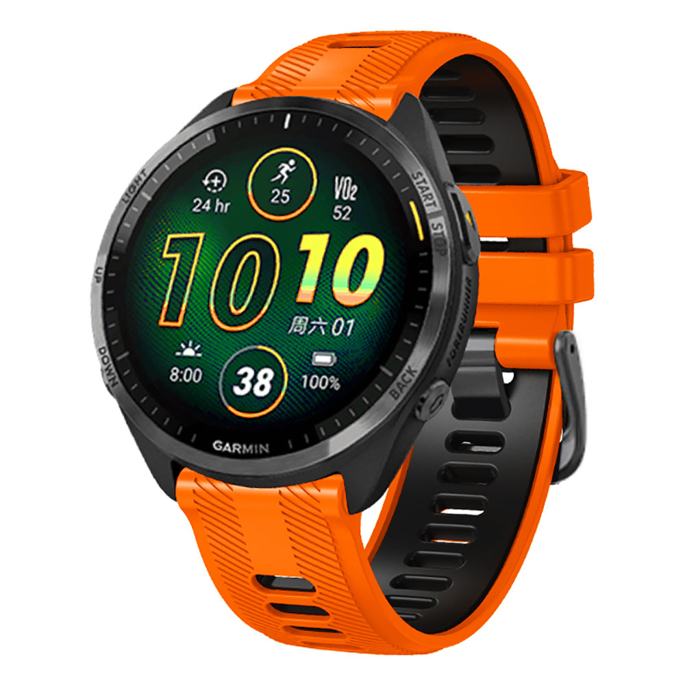 For Garmin Forerunner 965 955  - Silicone Watch Band 22Mm avaliação e preço
