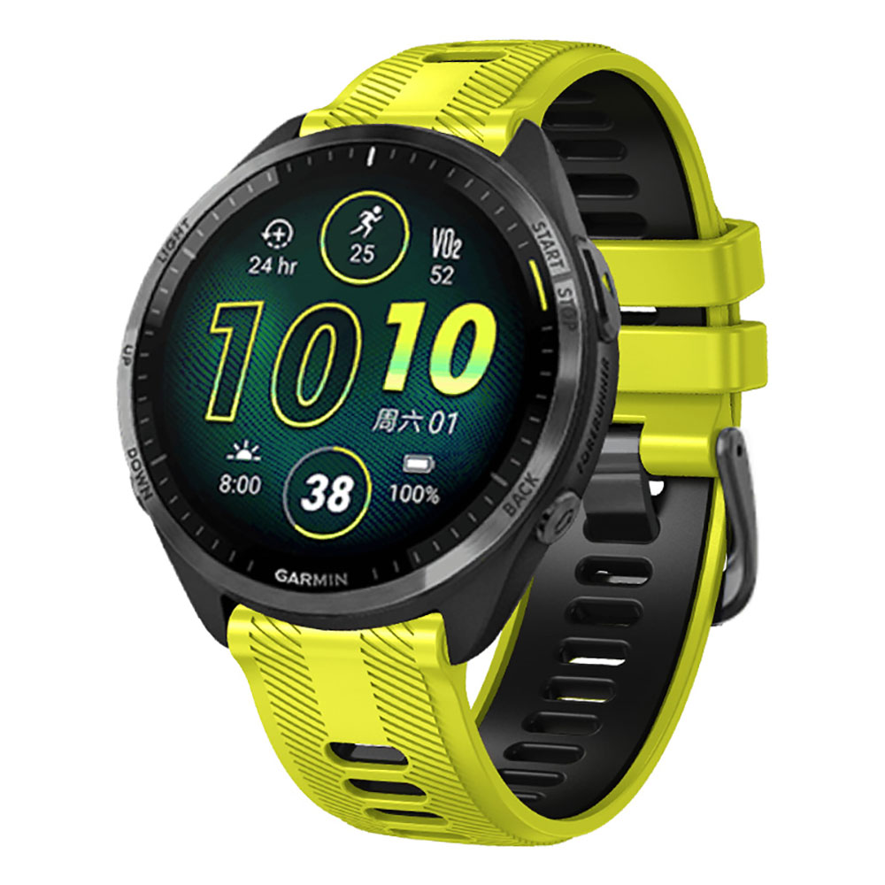 For Garmin Forerunner 965 955  - Silicone Watch Band 22Mm avaliação e preço