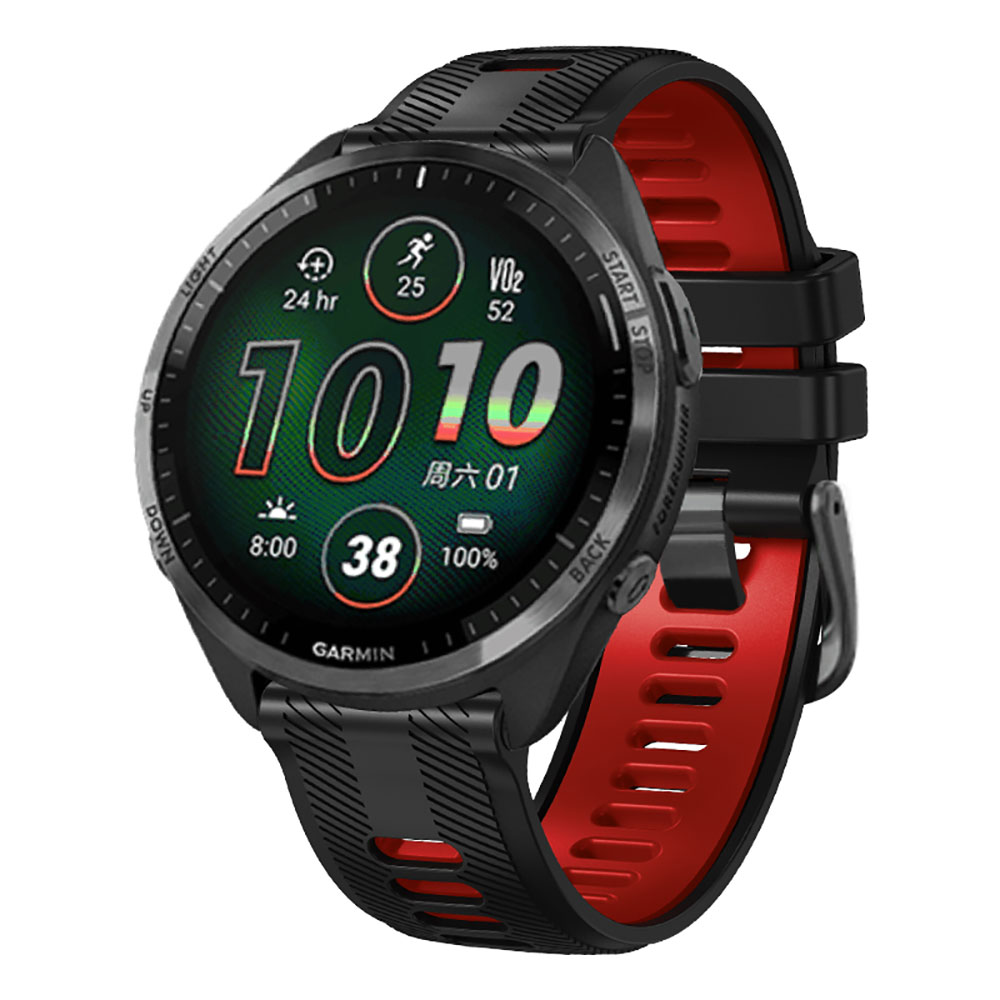 For Garmin Forerunner 965 955  - Silicone Watch Band 22Mm avaliação e preço