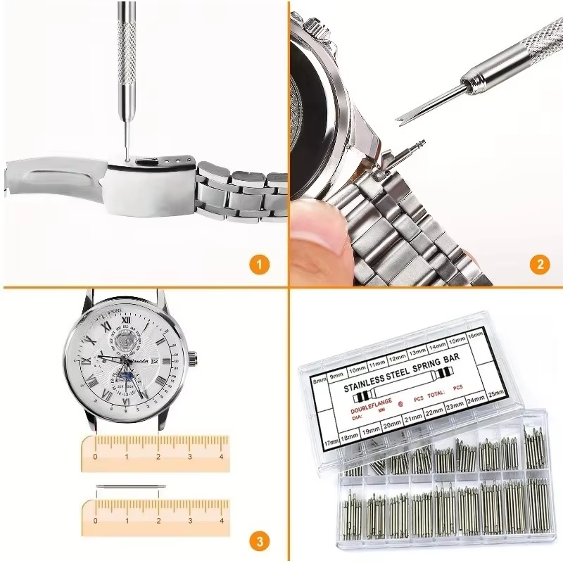 270pcs Stainless Steel Spring  - Spring Bar Tool Set avaliação e preço