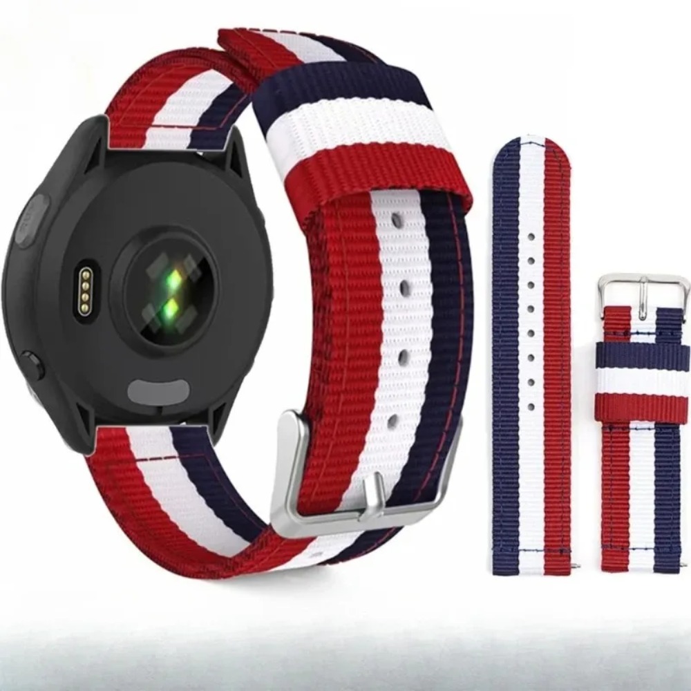 22/20mm Canvas Nylon Strap For - Canvas Strap Watch avaliação e preço