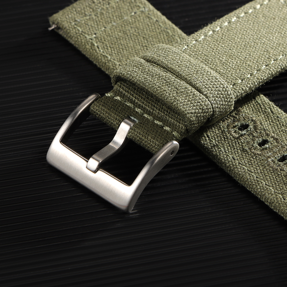 Nylon Woven Canvas Watch Band  - Perlon Strap Woven avaliação e preço