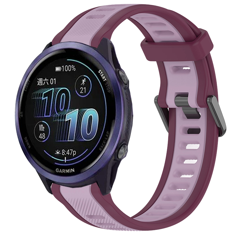 22mm 20mm 18mm Texture Silicon - Silicone Watch Band 22Mm avaliação e preço