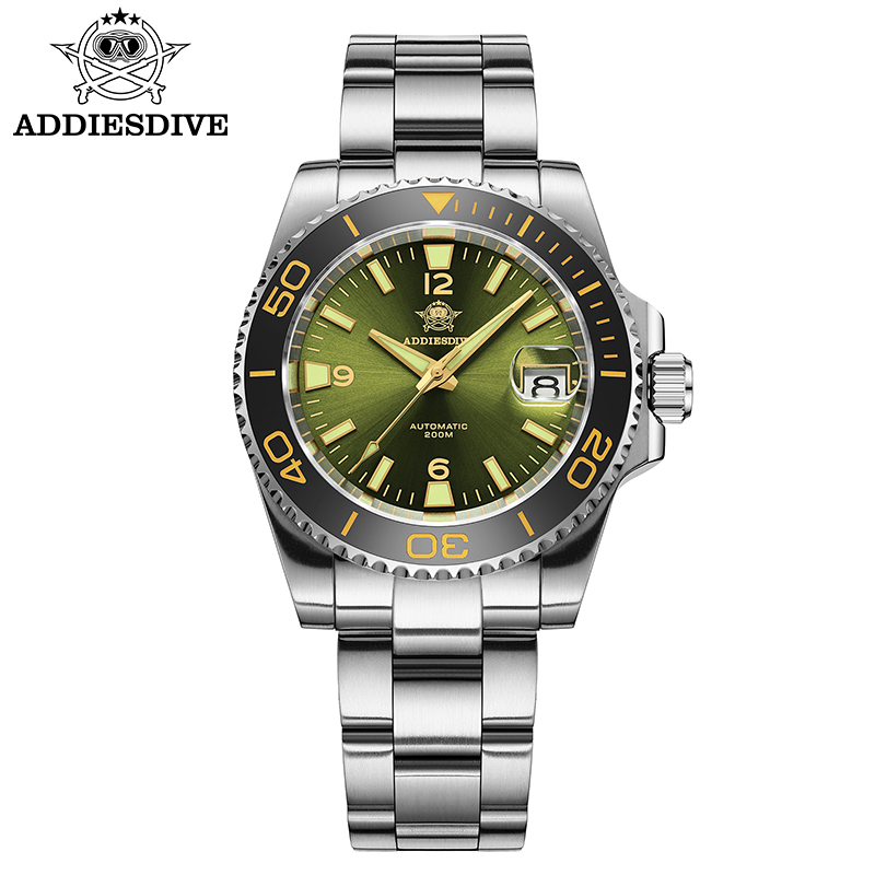 ADDIESDIVE New Diving Gift Wat - Stainless Bracelet Diver avaliação e preço