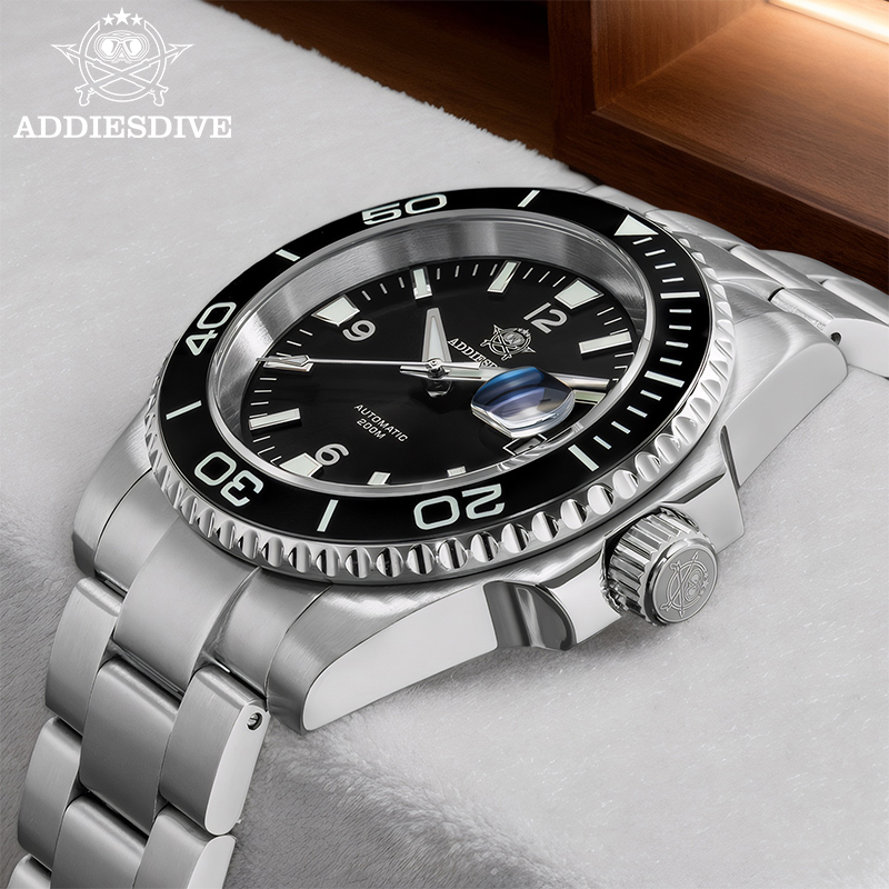 ADDIESDIVE New Diving Gift Wat - Stainless Bracelet Diver avaliação e preço