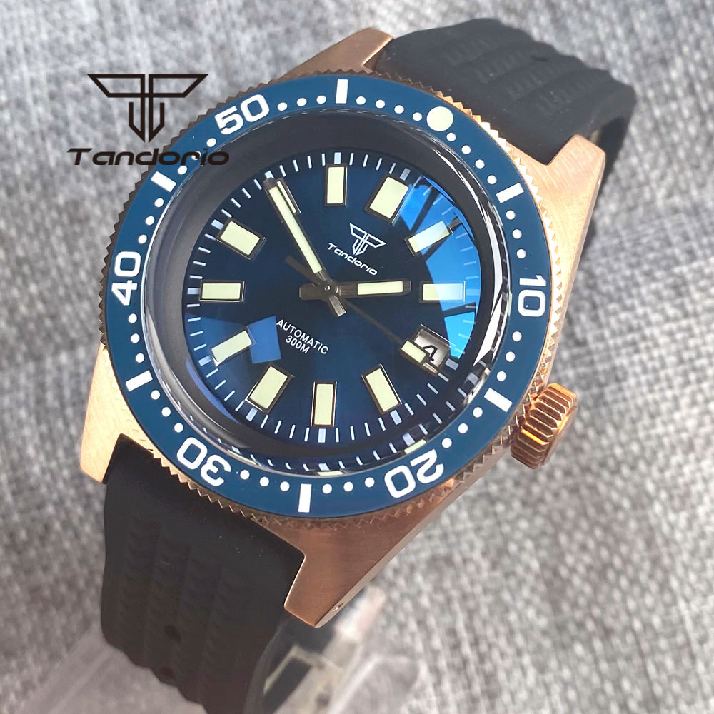 Tandorio 62 MAS CUSN8 Solid Br - Rubber Strap Diver avaliação e preço