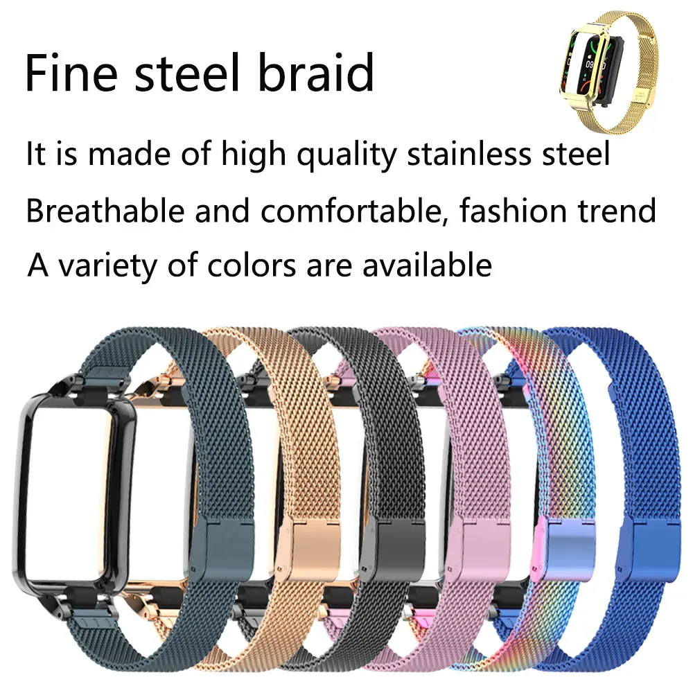 Suitable for Oppo Band 2 Stain - Mesh Strap Metal avaliação e preço