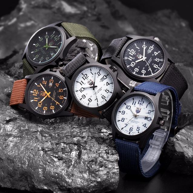 Men'S Quartz Watch Student Sim - Tropic Strap Vintage avaliação e preço