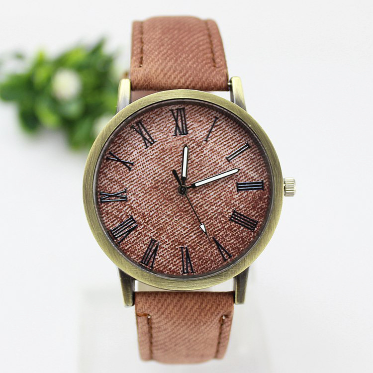 New Fashion Men Casual Quartz  - Leather Watch Band Men avaliação e preço