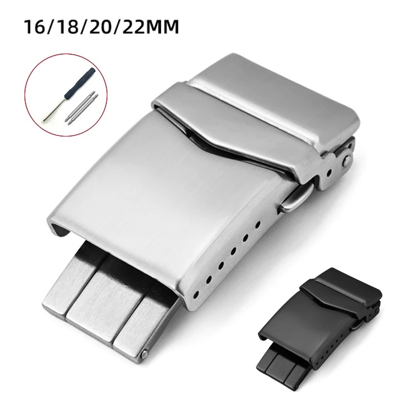 16mm 18mm 20mm 22mm Watch Clas - Silicone Watch Band 22Mm avaliação e preço