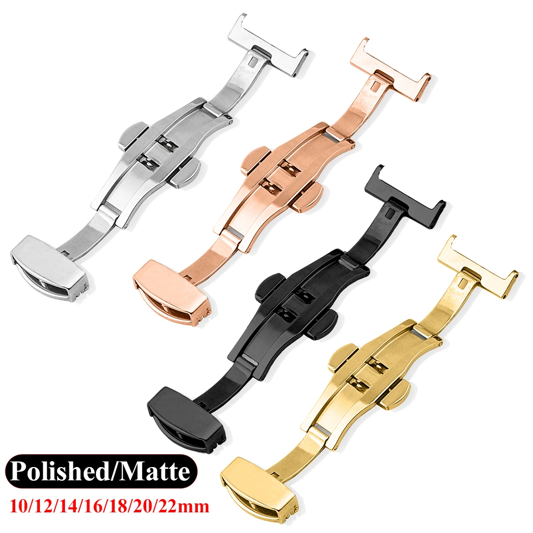 Stainless Steel Butterfly Fold - Butterfly Clasp Deployant avaliação e preço