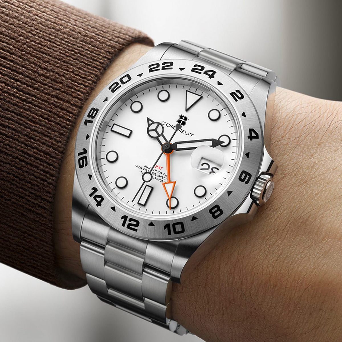 Custom Luxury 39mm NH34 Automa - Stainless Bracelet Diver avaliação e preço