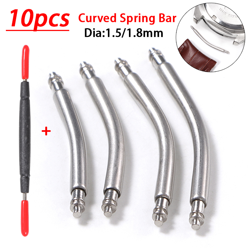 Curved Spring Bar 18mm 20mm 22 - Curved Spring Bar avaliação e preço