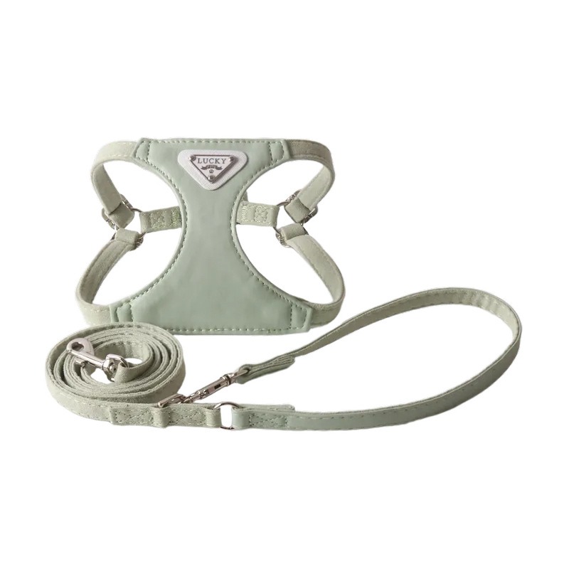Macaron Chest Harness PU Vest  - Leather Strap Quick Release avaliação e preço