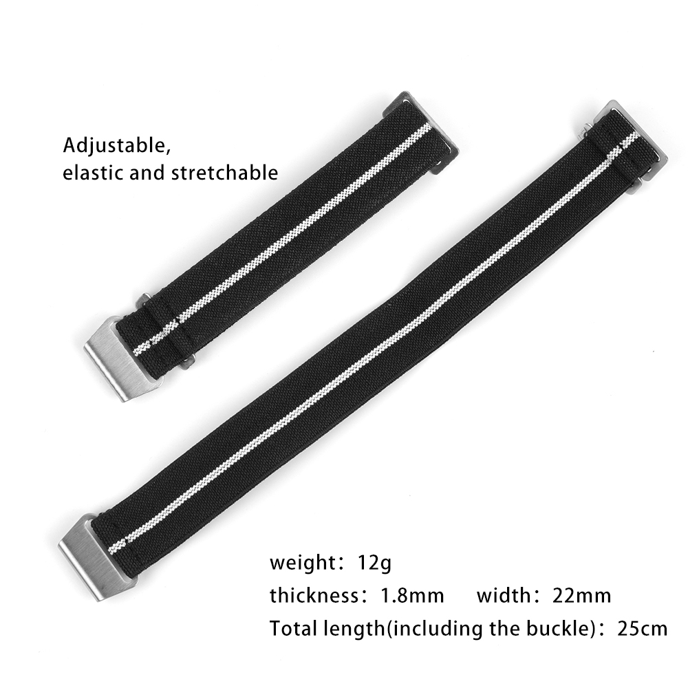 Nylon Watch Band 18mm 20mm 22m - Parachute Strap Elastic avaliação e preço