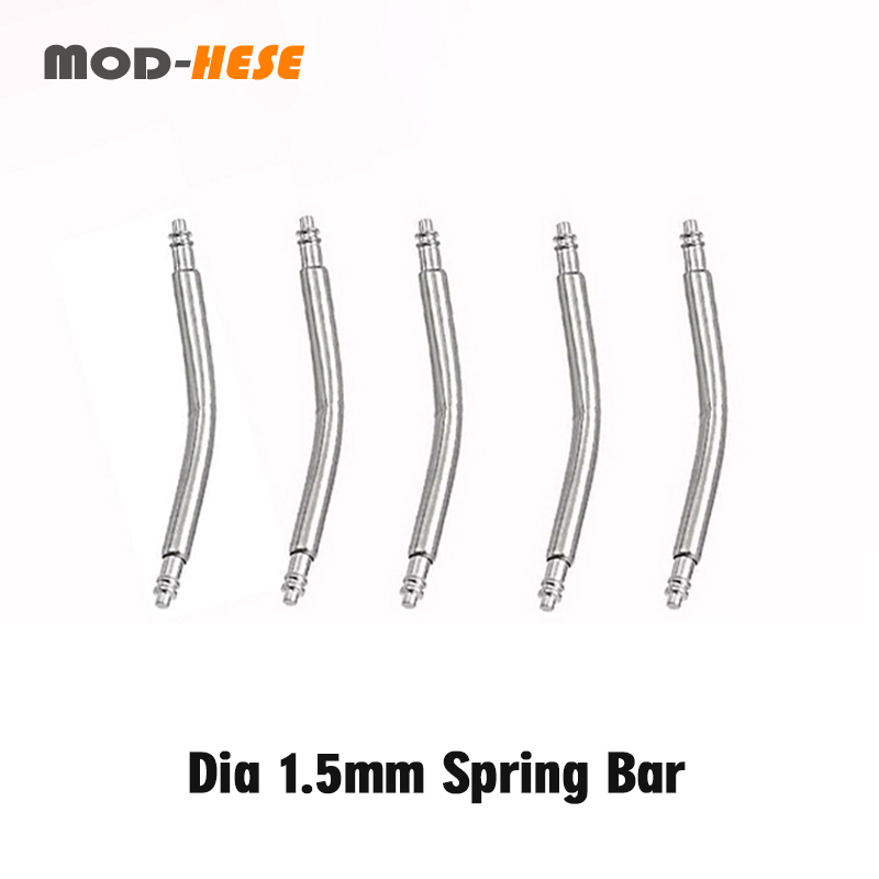 20PCS 1.5mm Bent Spring Bars C - Curved Spring Bar avaliação e preço