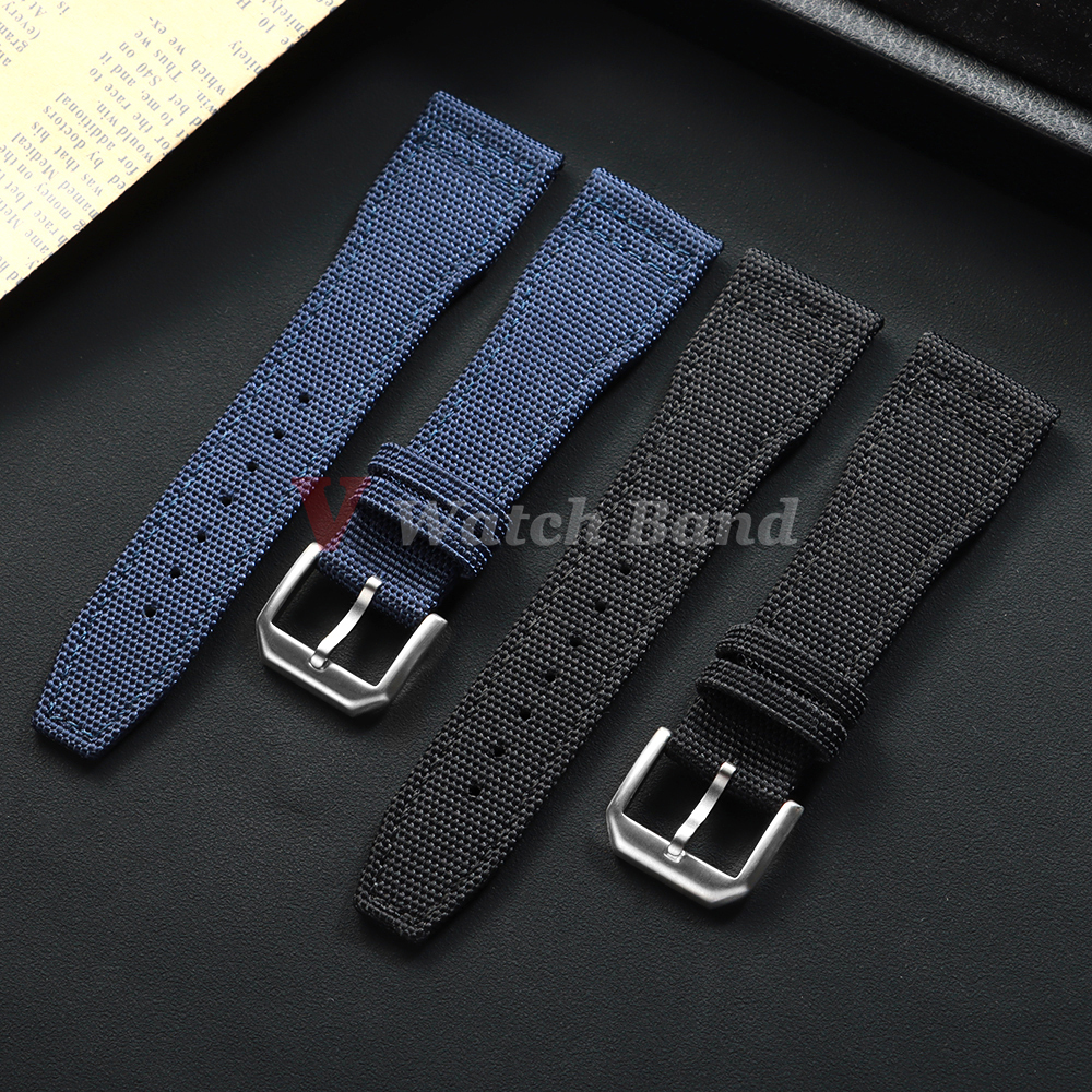 20mm 21mm 22mm Nylon Canvas Wa - Canvas Strap Watch avaliação e preço