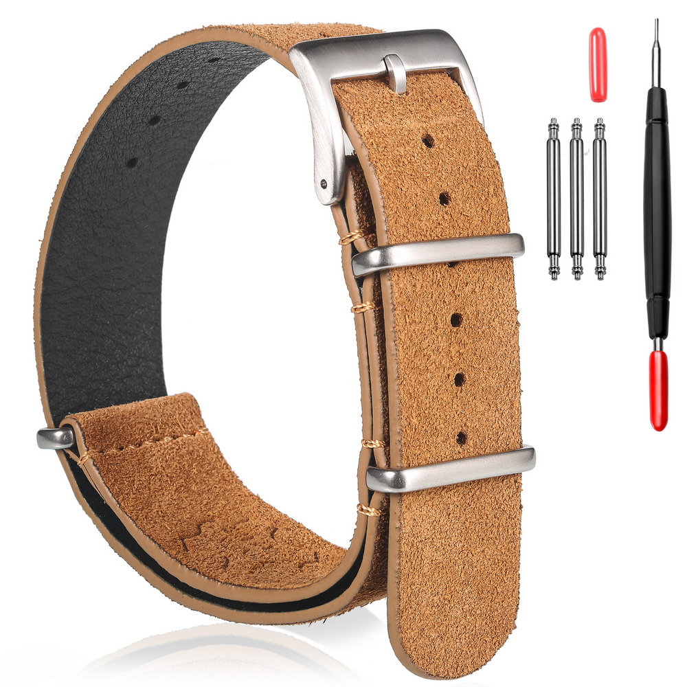 HEMSUT Genuine Leather Watch B - Tropic Strap Vintage avaliação e preço