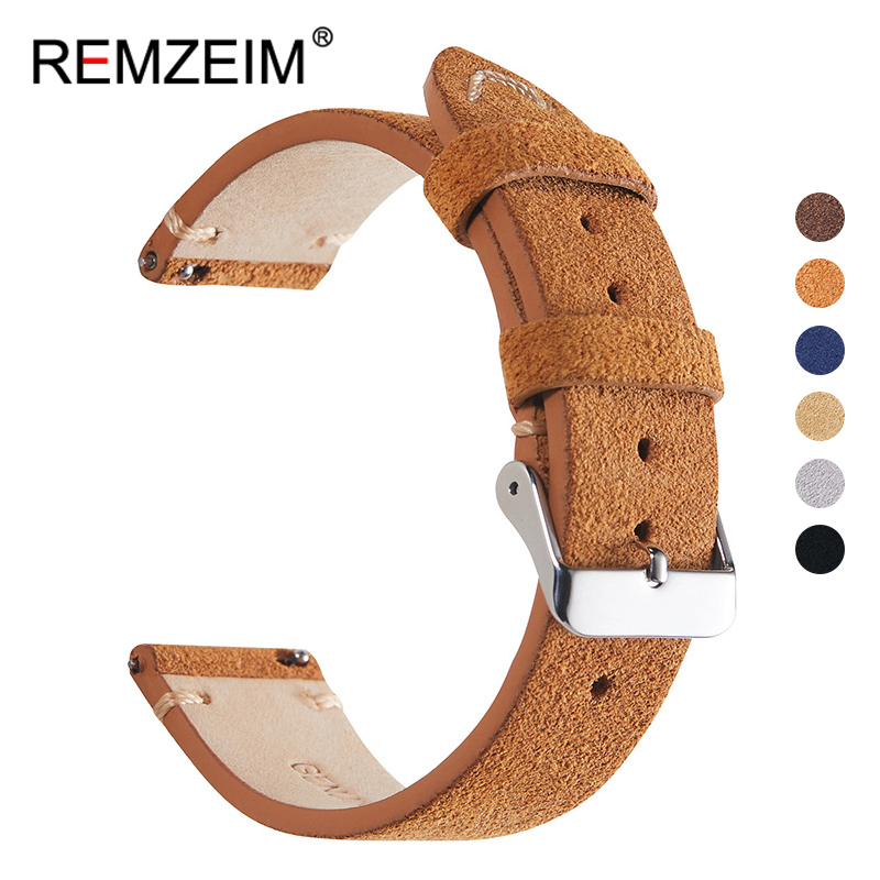 Vintage Handmade Soft Watch Ba - Suede Strap Watch avaliação e preço