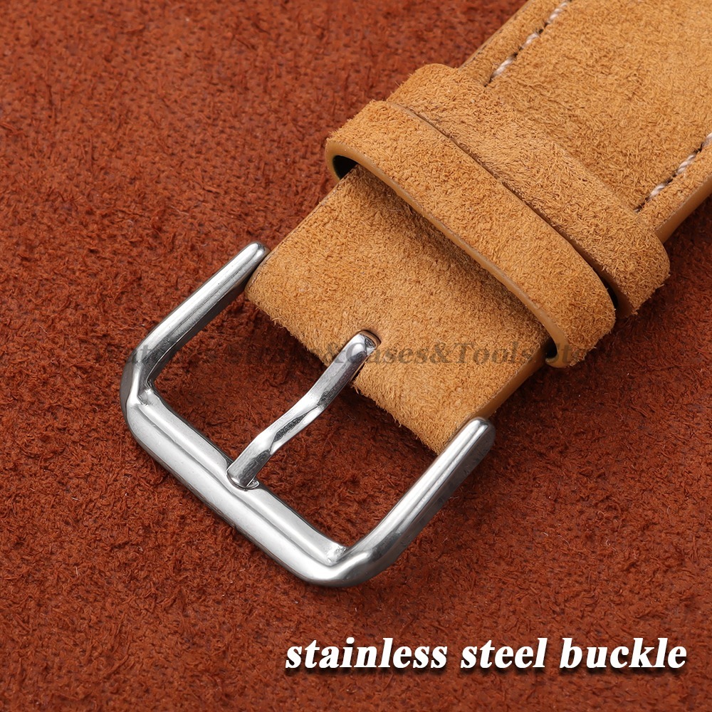 Vintage Suede Cowhide Watch St - Suede Strap Watch avaliação e preço