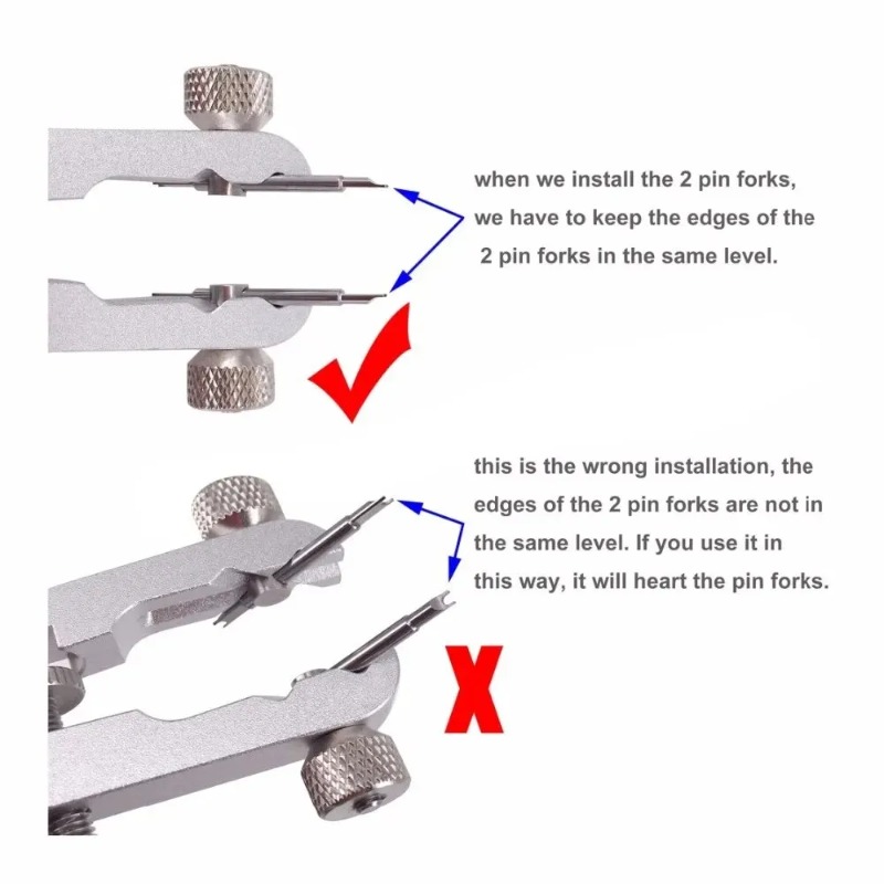 Aluminum Alloy Watch Band Remo - Spring Bar Tool Set avaliação e preço