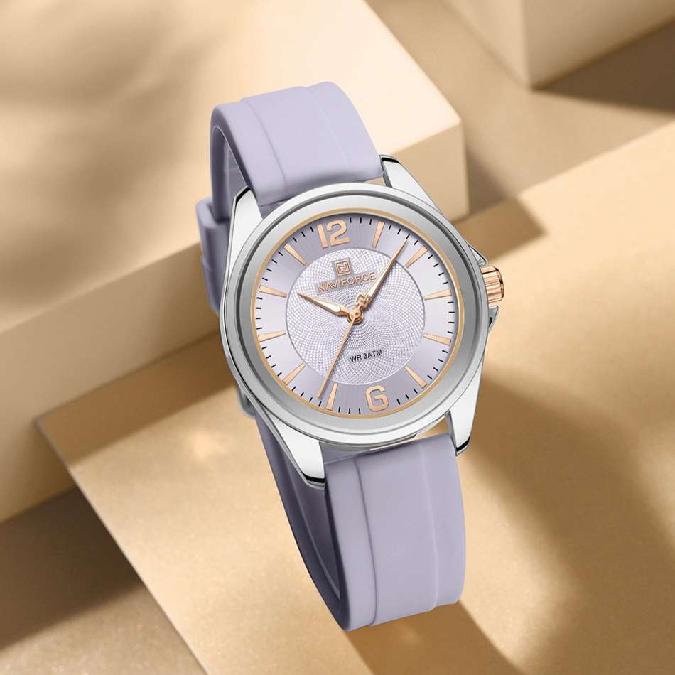 New Style NAVIFORCE Women's Wa - Silicone Band Women avaliação e preço