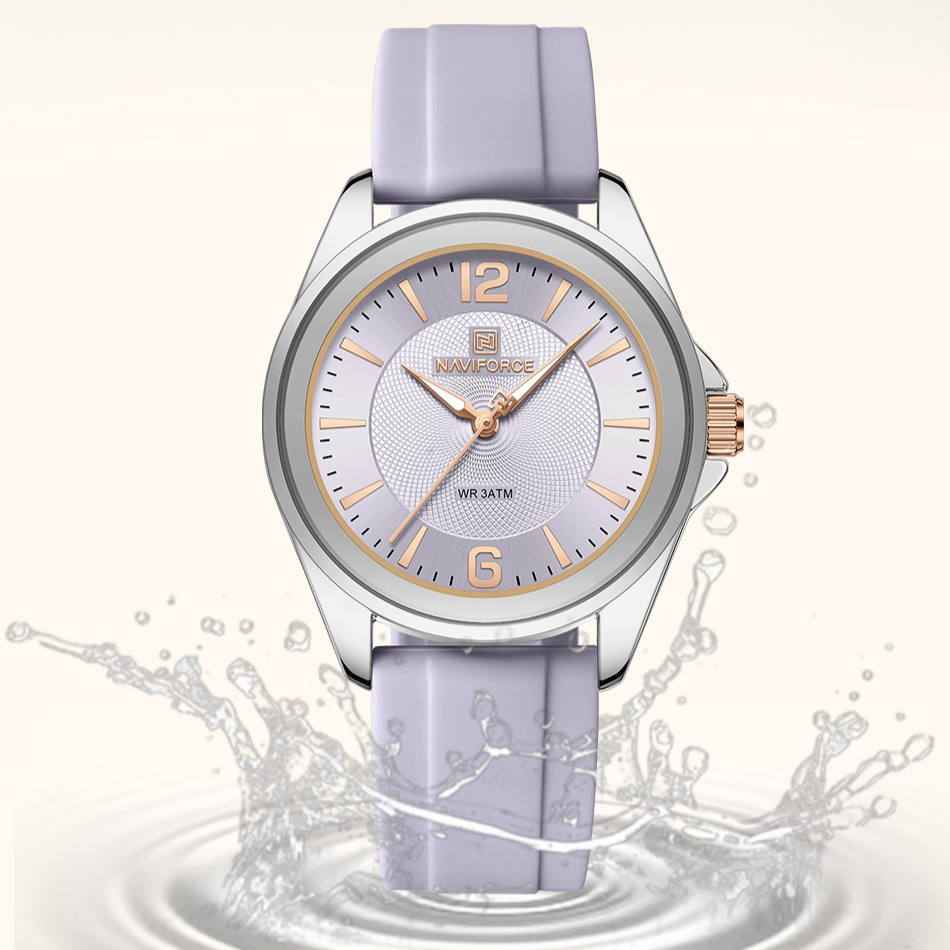 New Style NAVIFORCE Women's Wa - Silicone Band Women avaliação e preço