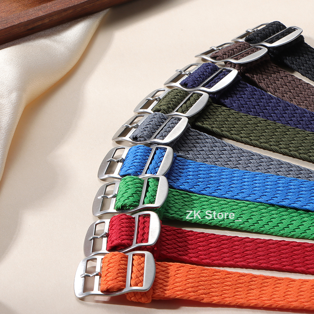 Fabric Woven Nylon Watch Band  - Perlon Strap Woven avaliação e preço
