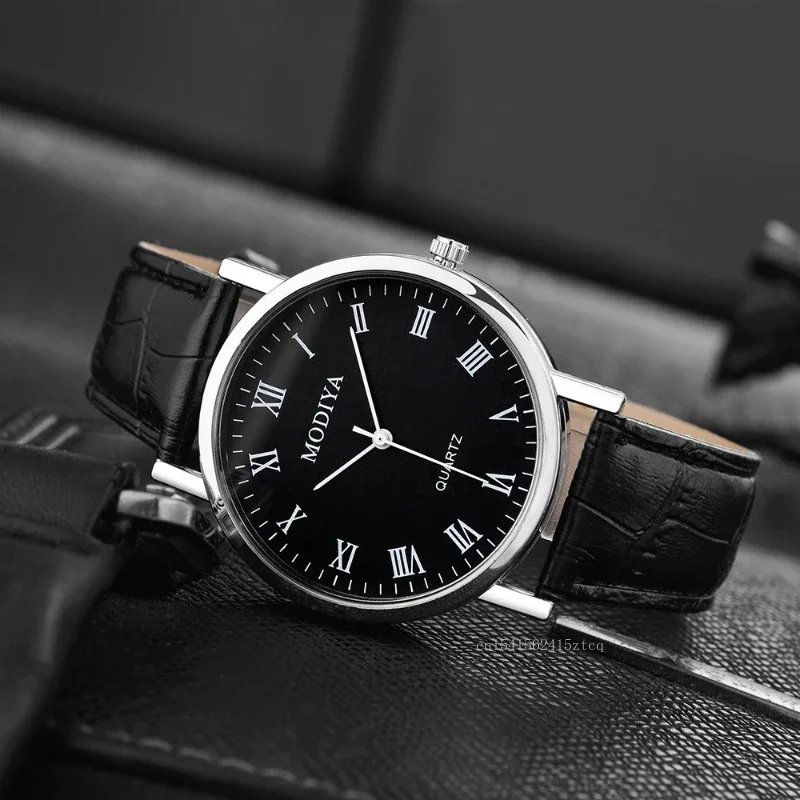 Men's Watches Business Wrist W - Leather Watch Band Men avaliação e preço