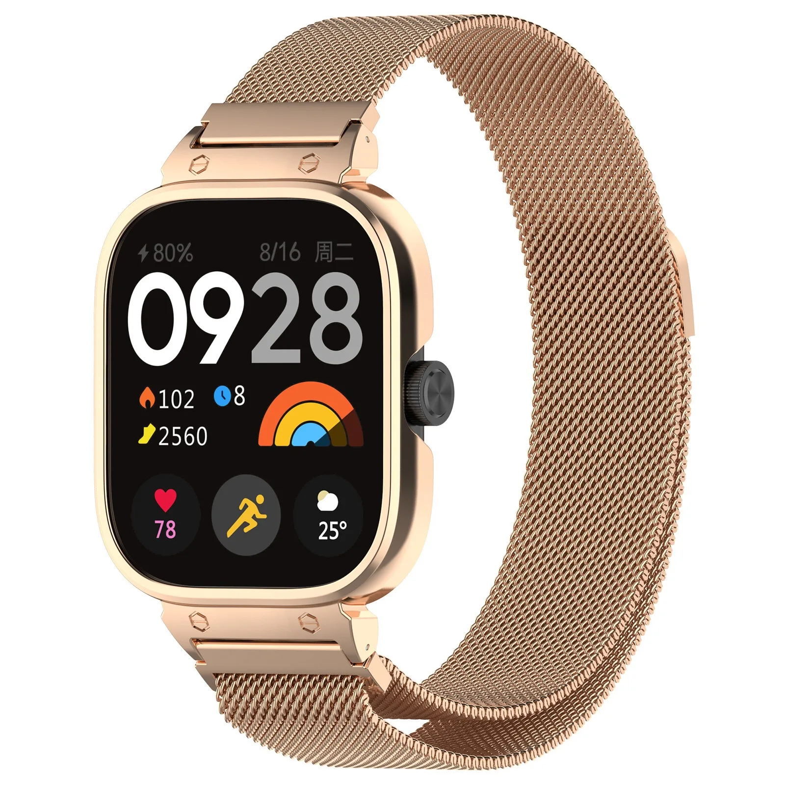 Metal Case+Milanese Loop Strap - Milanese Loop Magnetic avaliação e preço