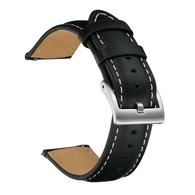 14mm 16mm 18mm 20mm 22mm Genui - Leather Strap Quick Release avaliação e preço