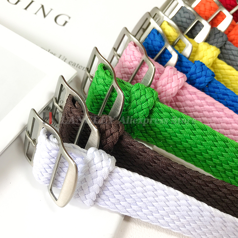 Fabric Woven Nylon Watch Band  - Perlon Strap Woven avaliação e preço