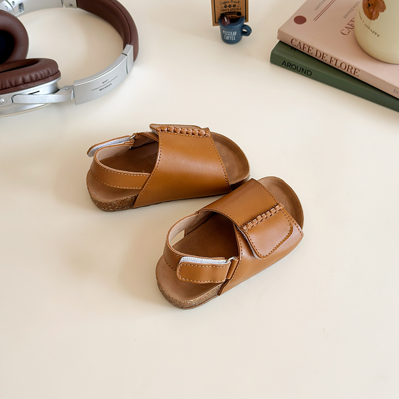 YUYIN Children's Open-Toe Sand - Sport Loop Velcro avaliação e preço