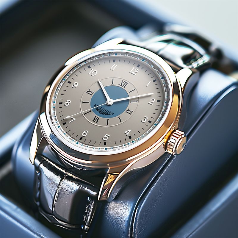 Top Brand Man Wristwatch Luxur - Leather Watch Band Men avaliação e preço