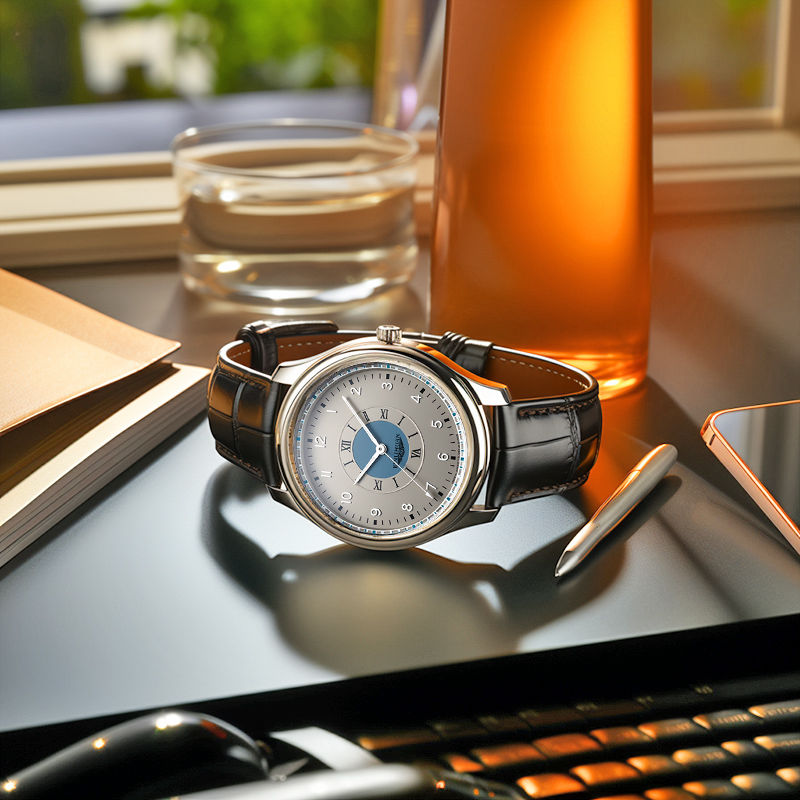 Top Brand Man Wristwatch Luxur - Leather Watch Band Men avaliação e preço