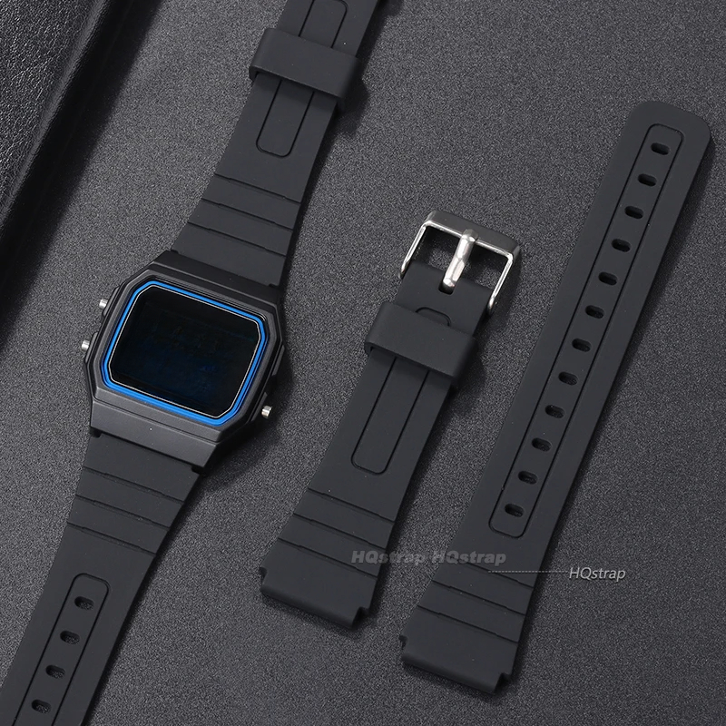 18mm Silicone Rubber Strap for - Rubber Strap Diver avaliação e preço