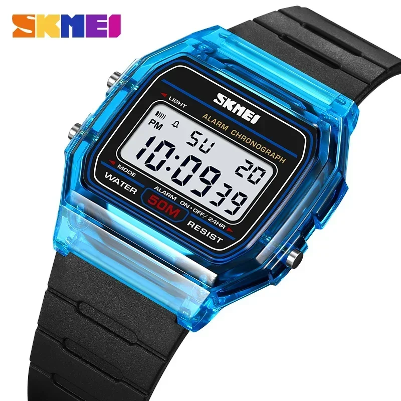 SKMEI 2056 Transparent TPU Str - Rubber Strap Diver avaliação e preço