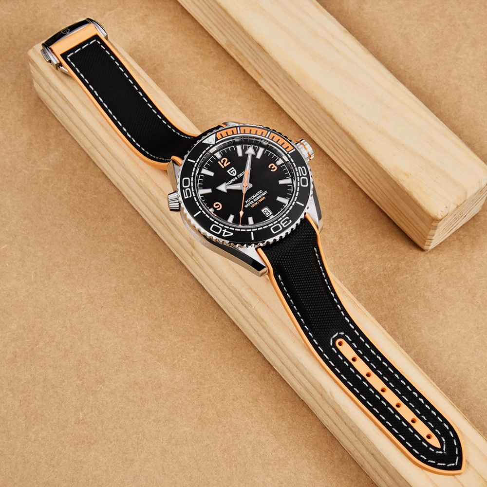PAGANI DESIGN Diving Watch 100 - Rubber Strap Diver avaliação e preço