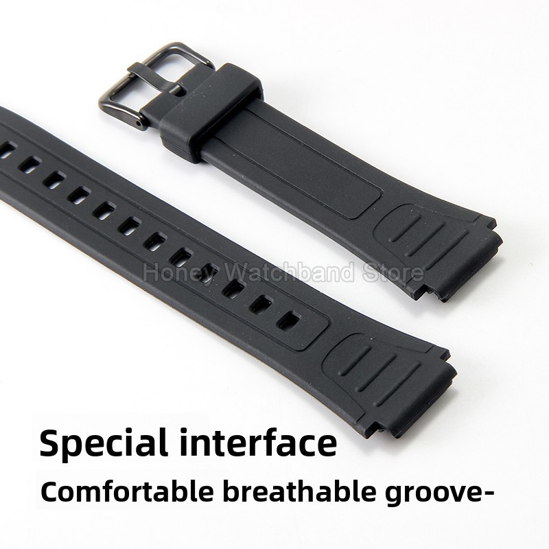 For ​​Casio W-800H F-91W/84/94 - Rubber Strap Diver avaliação e preço