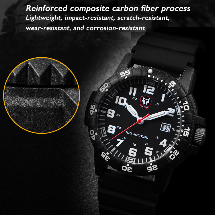 Hnlgnox Mens Pilot Watches Spo - Rubber Strap Diver avaliação e preço
