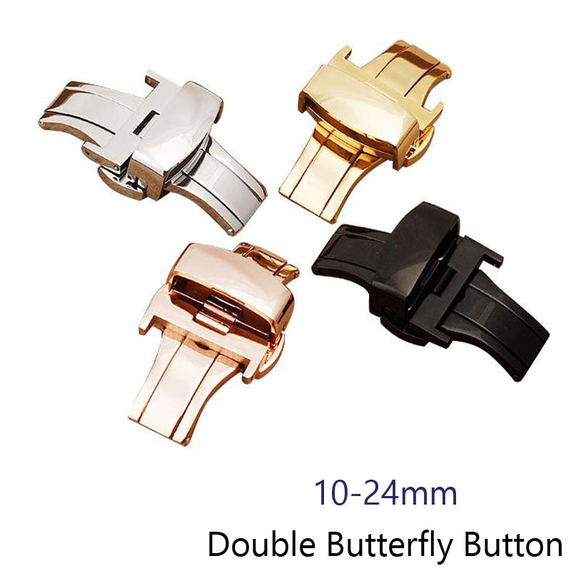 Automatic Double Click Butterf - Butterfly Clasp Deployant avaliação e preço