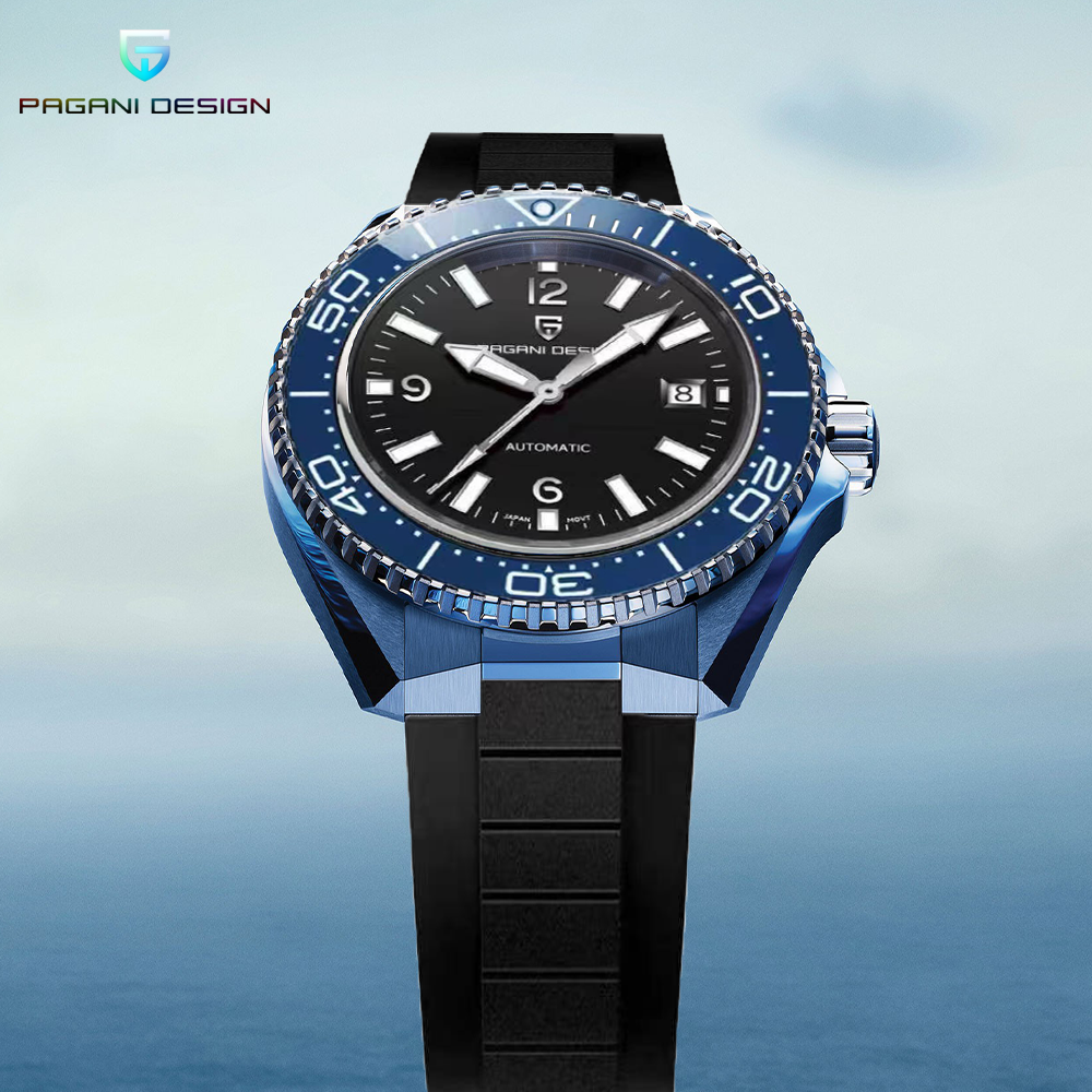 Pagani Design New Men's Mechan - Rubber Strap Diver avaliação e preço