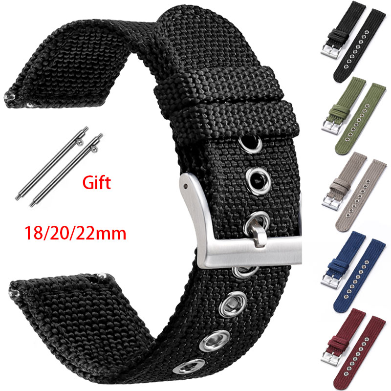 Nylon Strap 18mm 20mm 22mm Ban - Nato Strap Nylon avaliação e preço