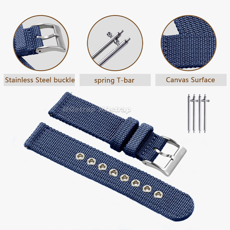 Nylon Strap 18mm 20mm 22mm Ban - Nato Strap Nylon avaliação e preço