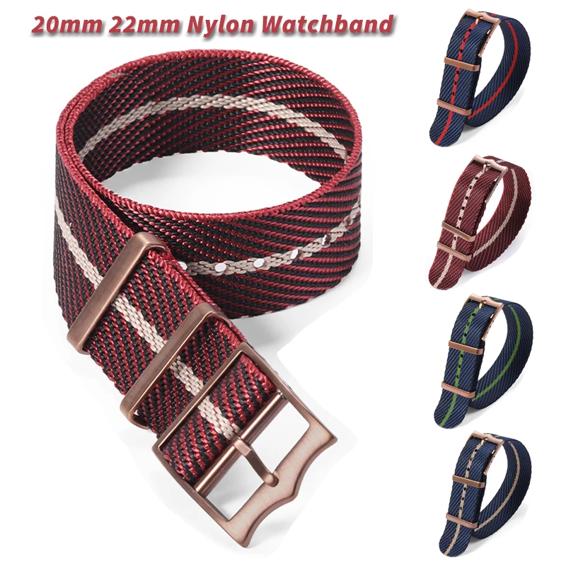 20mm22mm Premium-Grade Militar - Nato Strap Nylon avaliação e preço