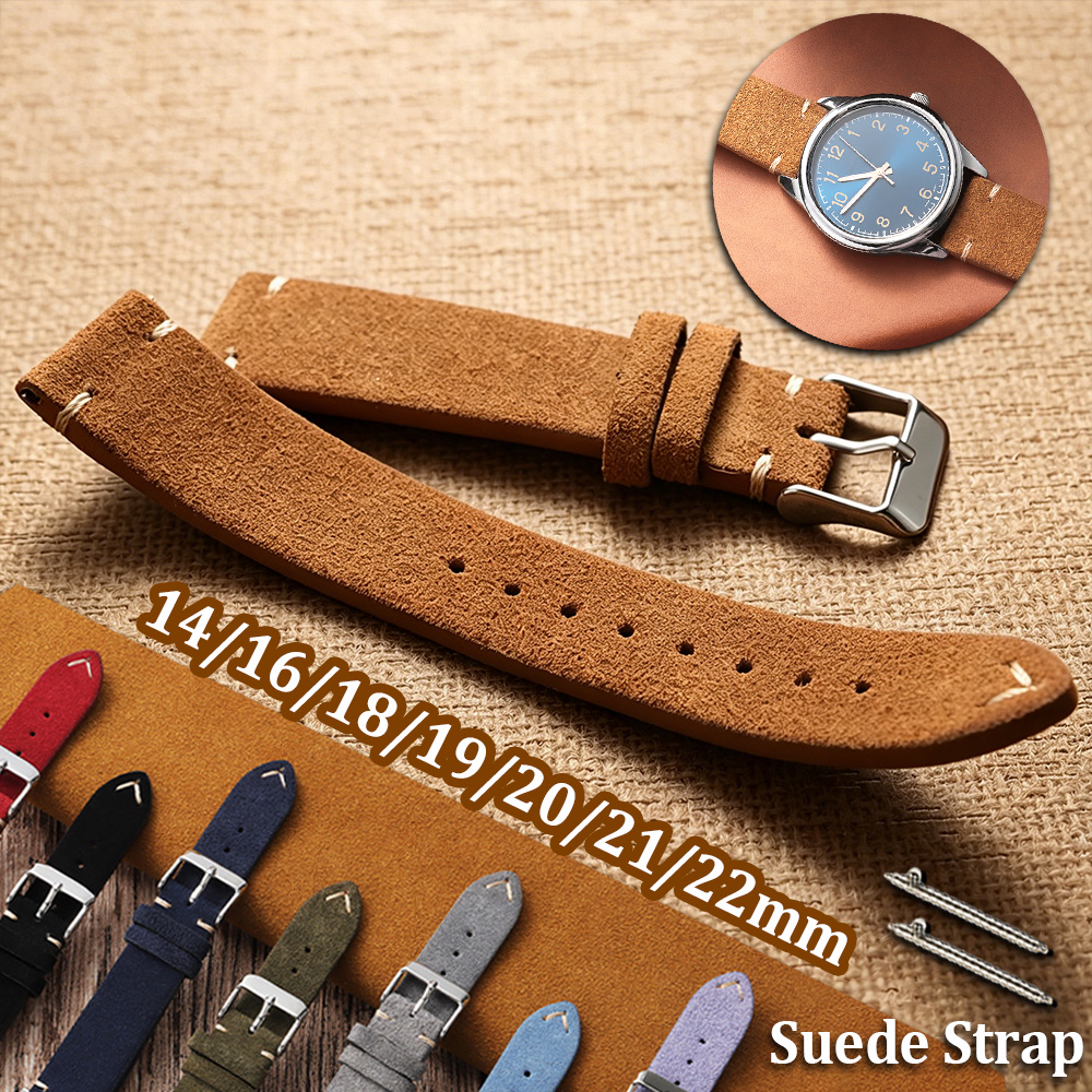 14 16 18 19 20 21 22mm Quick R - Leather Strap Quick Release avaliação e preço
