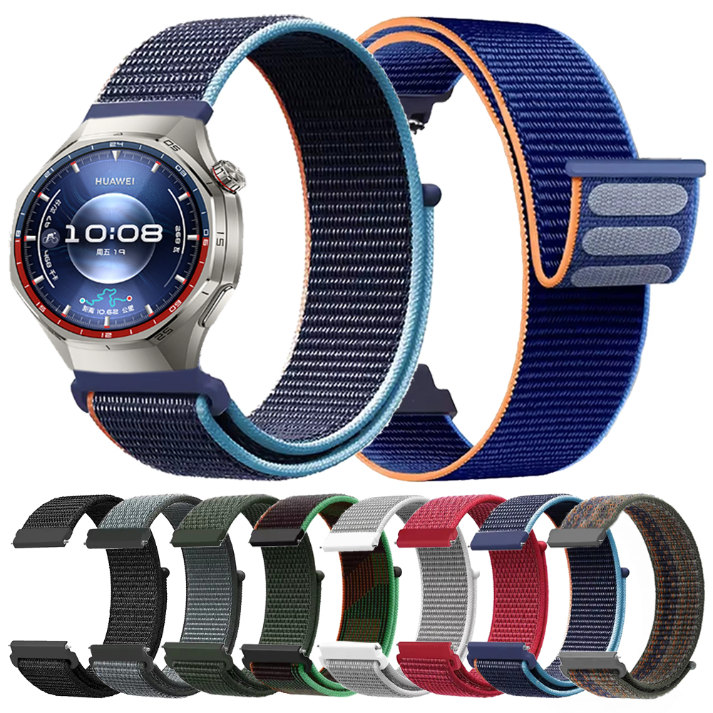 Nylon Loop Watchband For HUAWE - Sport Loop Velcro avaliação e preço
