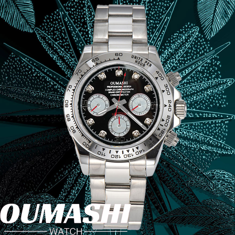 Luxury VK63 WATCH 39.3mm quart - Stainless Bracelet Diver avaliação e preço