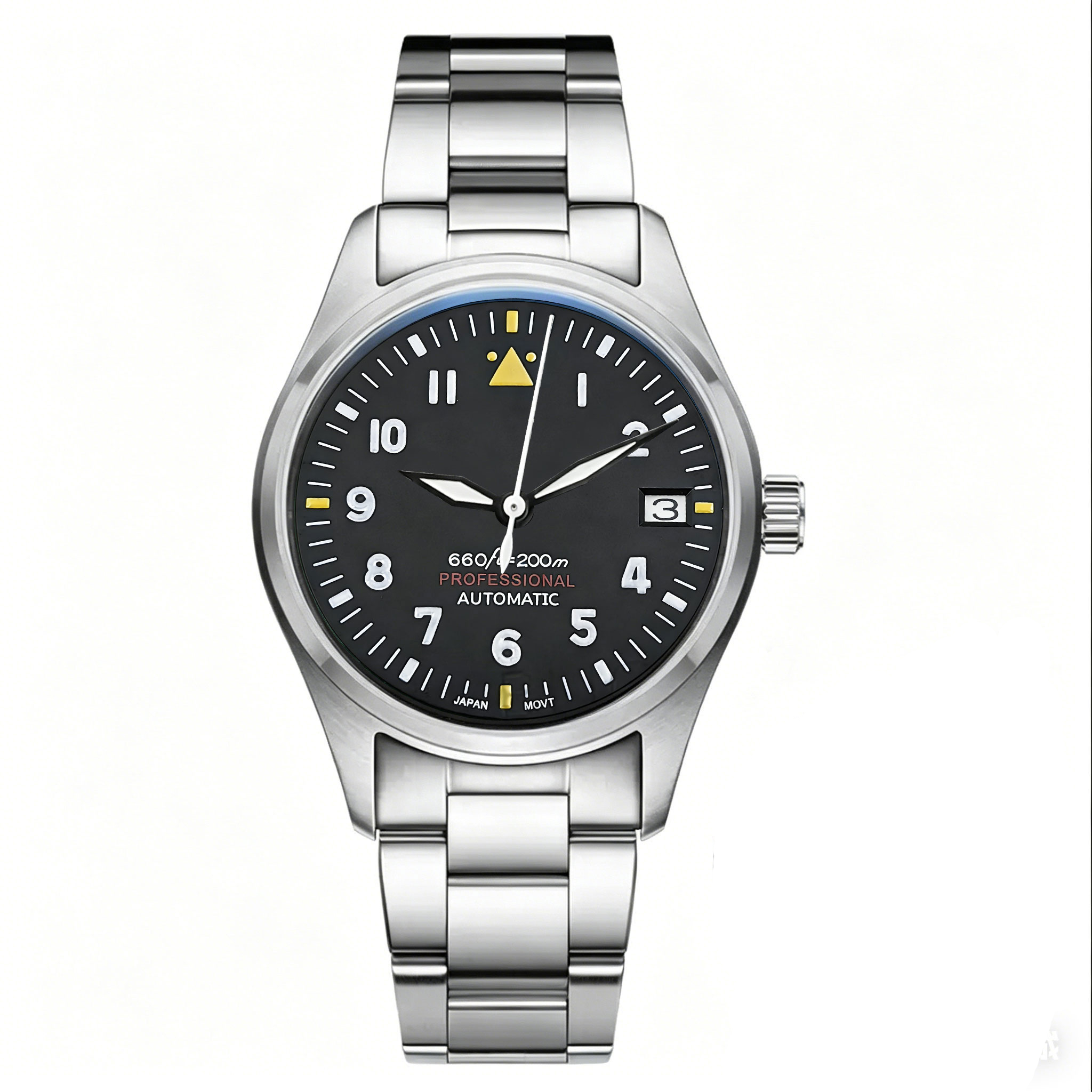 Custom LOGO 36mm 39mm Pilot Wa - Stainless Bracelet Diver avaliação e preço