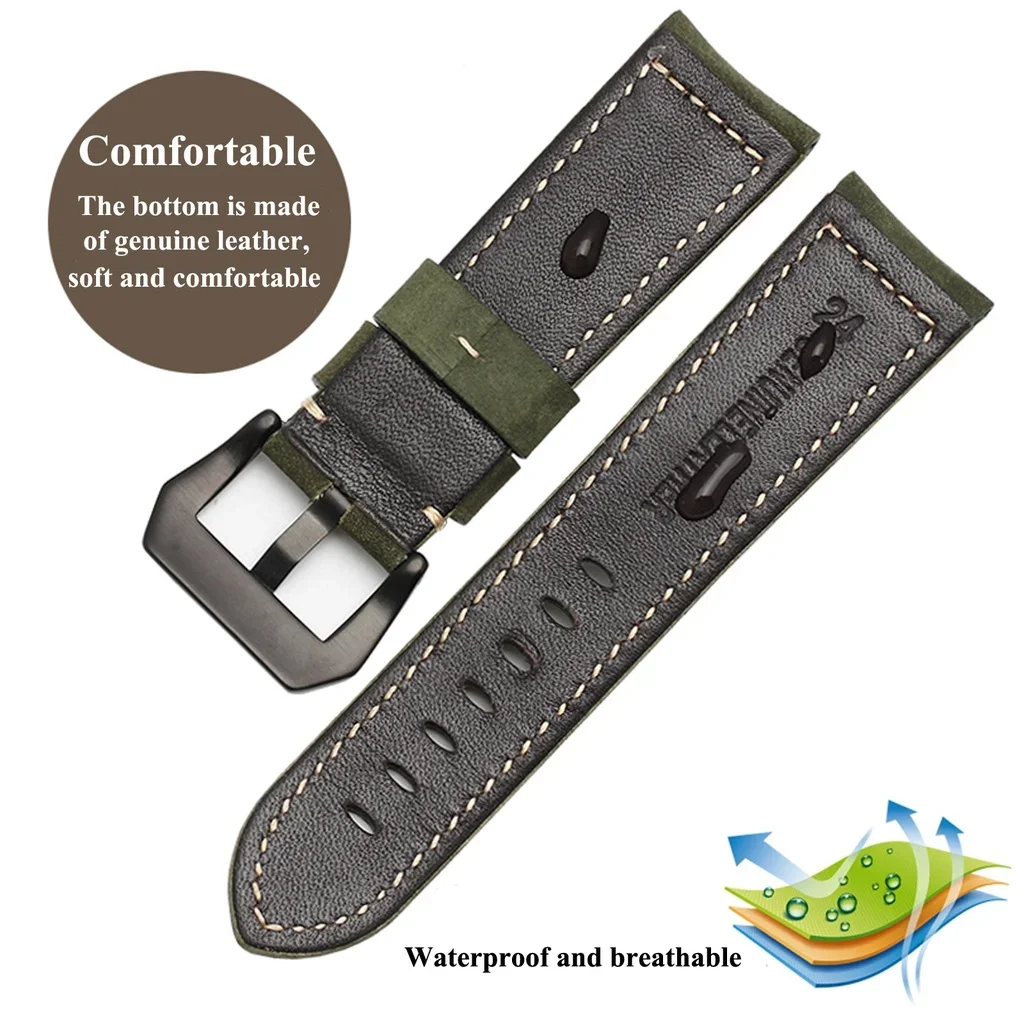 Quick Release Leather Straps f - Leather Strap Quick Release avaliação e preço
